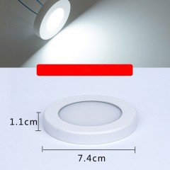 Lampes d'éclairage LED  ultra-mince sans ouverture