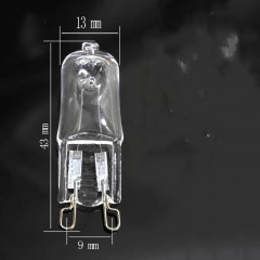 Lampe à broche halogène Lampe de four à micro-ondes