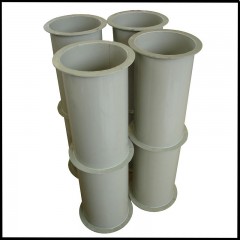 Conduit d'air PP Conduit d'échappement en plastique polypropylène