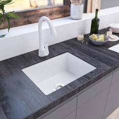 Evier de cuisine style japonais en quartz
