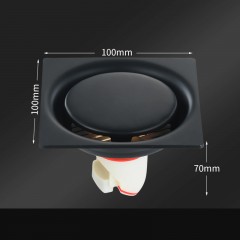 Drainage invisible en acier inoxydable pour siphon de sol