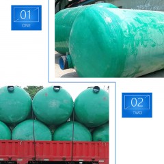 Fosse septique en FRP résistant à la corrosion