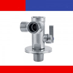 Vanne d'entrée d'eau en cuivre avec Filtre