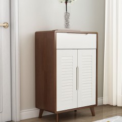 Armoire à chaussures armoire de rangement en bois massif