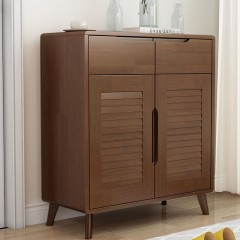 Armoire à chaussures armoire de rangement en bois massif