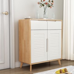 Armoire à chaussures armoire de rangement en bois massif