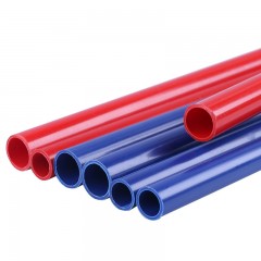 Tuyau fileté ignifuge en PVC