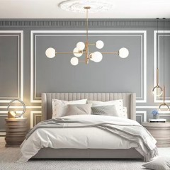 Décoration de fond  en bois massif
