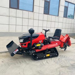 Scarificateur rotatif à chenilles 5 en 1