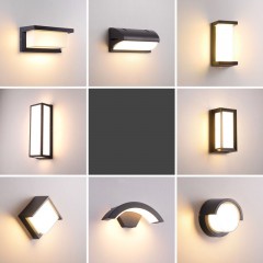 Lampe étanche extérieure à détection de radar