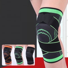 JIELIZHE Genouillère en nylon strap de pression tricoté