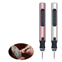 Stylo ponceur électrique avec batterie au lithium rechargeable par port USB