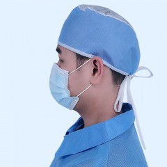 Casquette de médecin Sangle non tissée à usage unique