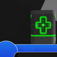 niveau laser portable à 2 rayons  étanche