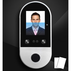 Secukey machine de présence en métal anti-smashing vision nocturne reconnaissance faciale/glissement de carte
