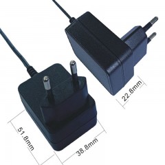 GAOFANDE  Adaptateur secteur 12V1A deux prises