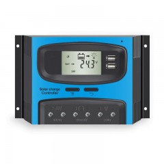 BYGD Régulateur solaire 30A/40A double port de charge USB