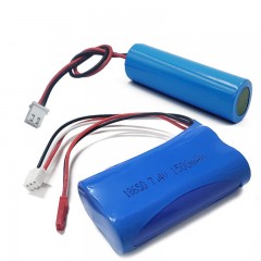 18650 Batterie au lithium 7.4 V 2S