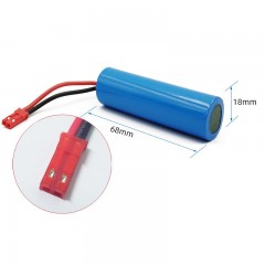 18650 Batterie au lithium 7.4 V 2S