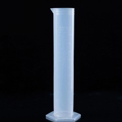 OKMEI Tube gradué en plastique  résistant aux acides et aux alcalis 2000 ml graduée