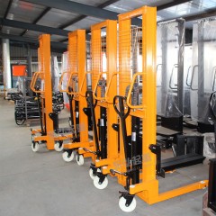 Chariot d'empilage manuel hydraulique