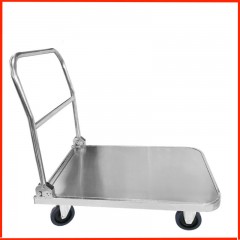 Chariot de transport en acier inoxydable pliant