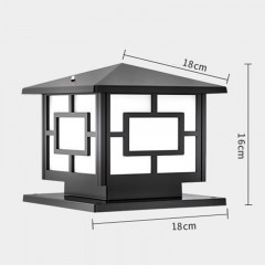 Lampe de pilier de jardin à LED étanche