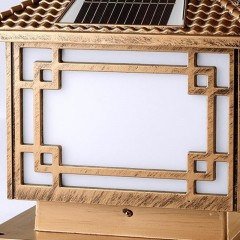Lampe de pilier de jardin à LED étanche