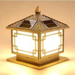 Lampe de pilier de jardin à LED étanche