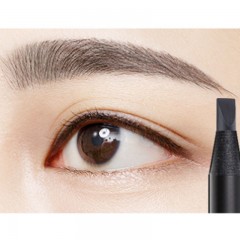 HAOZHUANG Crayon à sourcils crayon à cordon dur anti-transpiration capuchon de stylo avec brosse