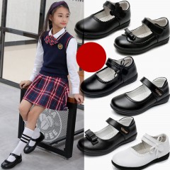 Chaussures en cuir pour fille avec semelle TUR en cuir de vache véritable