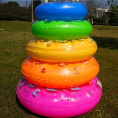 Anneau de natation double airbag matériau PVC