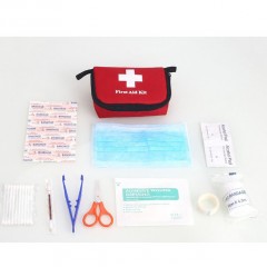 Trousse de premiers soins 25 pièces en nylon portable
