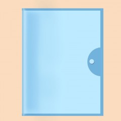 Couverture en plastique pour papier A3 grande capacité multicouche