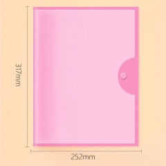 Couverture en plastique pour papier A3 grande capacité multicouche