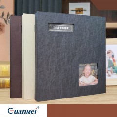 Livre commémoratif de croissance de l'album photo en tissu