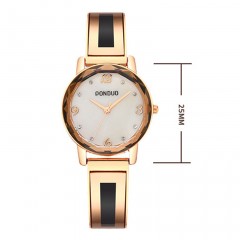 Montre femme imperméable Flash diamant incrusté petit disque