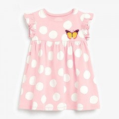 Robe en coton sans manches pour fille