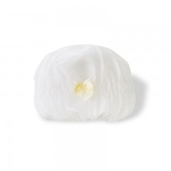 Bonnet de bain avec noeud papillon et petite fleur en polyester