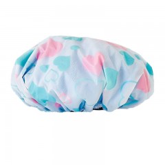 Chapeau de bain d'amour avec bonnet d'huile givré