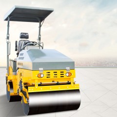 Rouleau compacteur Type de conduite Double roue en acier