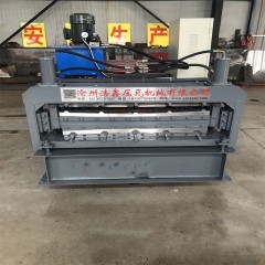 Tôle d'acier de couleur formant la machine de fabrication de carreaux