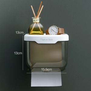 Boîte de rangement pour rouleau  de papier  toilette
