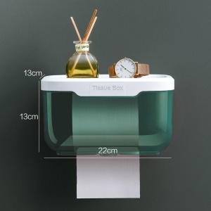 Boîte de rangement pour rouleau  de papier  toilette