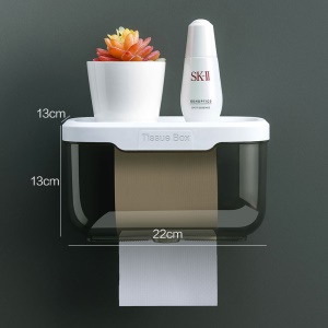 Boîte de rangement pour rouleau  de papier  toilette