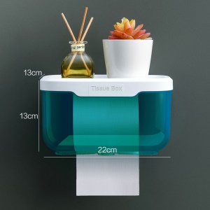 Boîte de rangement pour rouleau  de papier  toilette