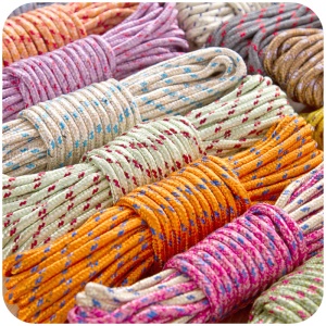 Corde à linge épaisse anti glissante