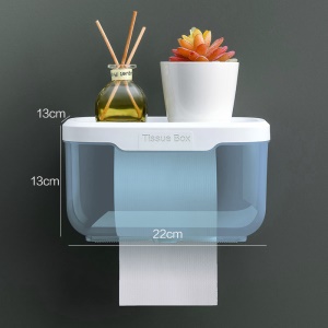 Boîte de rangement pour rouleau  de papier  toilette