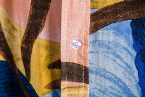 Chemise homme à motif irrégulier
