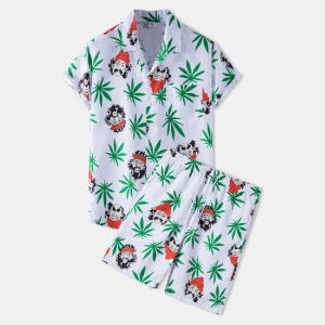 Ensemble décontracté chemise + bermuda